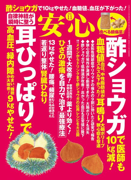 安心 2016年11月号 (発売日2016年10月01日) 表紙