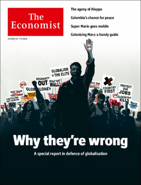 英国The Economist（エコノミスト） 2016年10月01日発売号 表紙