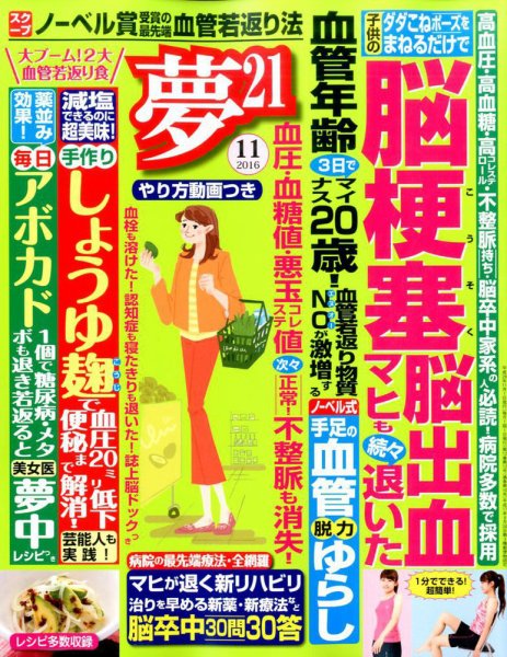 夢21 2016年11月号 (発売日2016年10月01日) 表紙