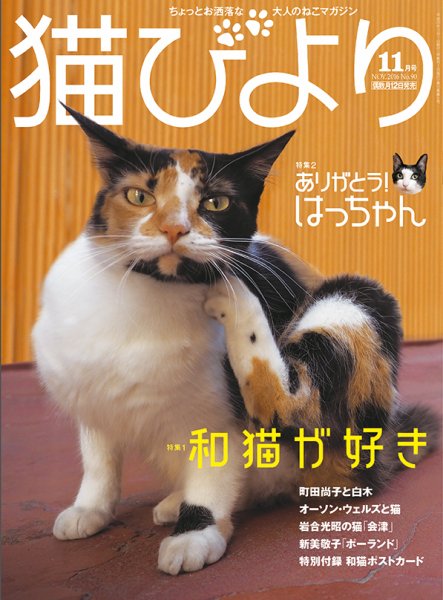 猫びより 90号 (発売日2016年10月12日) 表紙