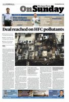 The Japan Times / The New York Times Weekend Edition Vol. 56 No.42 表紙