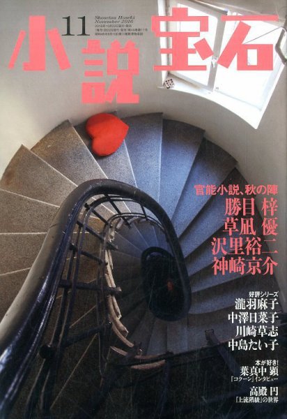 小説宝石 2016年11月号 (発売日2016年10月22日) 表紙