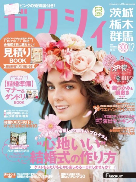 ゼクシィ茨城・栃木・群馬 12月号 (発売日2016年10月22日) 表紙