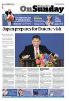 The Japan Times / The New York Times Weekend Edition Vol. 56 No.43 表紙
