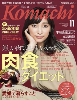 愛媛こまち 2016年11月号 (発売日2016年10月20日) 表紙