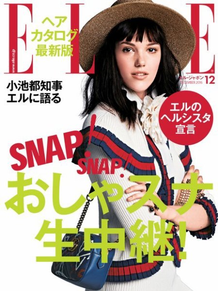 エル・ジャポン（ELLE JAPON） 2016年12月号 (発売日2016年10月28日) 表紙