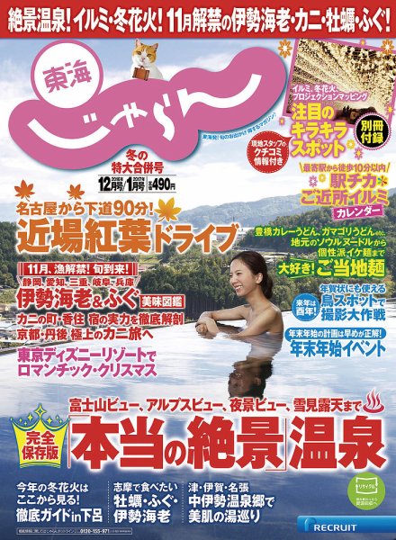 東海じゃらん 12月・1月号 (発売日2016年11月01日) 表紙
