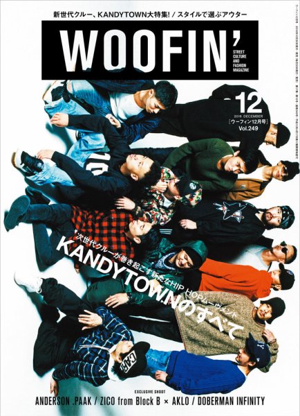 WOOFIN’（ウーフィン） 2016年12月号 (発売日2016年10月28日) 表紙