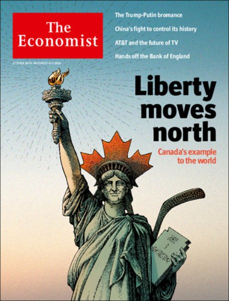 英国The Economist（エコノミスト） 2016年10月29日発売号 表紙