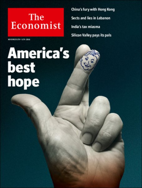 英国The Economist（エコノミスト） 2016年11月05日発売号 表紙