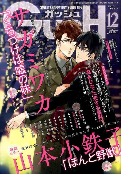 GUSH（ガッシュ） 2016年12月号 (発売日2016年11月07日) 表紙
