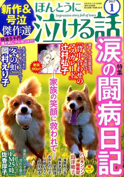 ほんとうに泣ける話 2017年1月号 (発売日2016年11月19日) 表紙