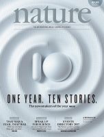 Nature（個人購読専用） 2016年12月22日 表紙