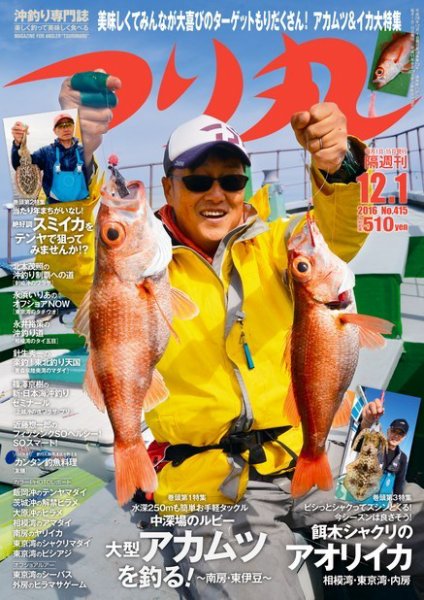 つり丸 2016年12/1号 (発売日2016年11月15日) 表紙