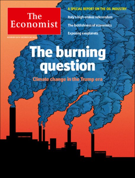 英国The Economist（エコノミスト） 2016年11月26日発売号 表紙