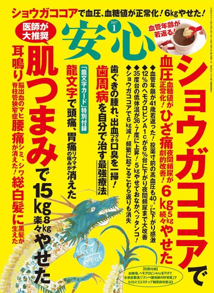 安心 2017年1月号 (発売日2016年12月02日) 表紙