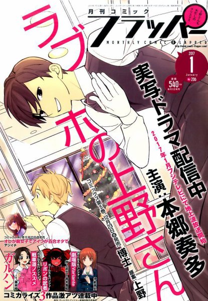 コミックフラッパー 2017年1月号 (発売日2016年12月05日) 表紙