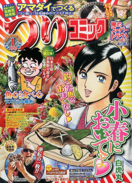 つりコミック 2017年1月号 (発売日2016年12月12日) 表紙