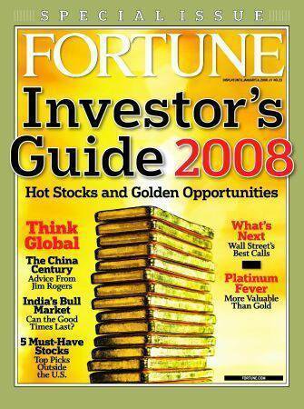 FORTUNE（フォーチュン） 2007年12月17日発売号 表紙