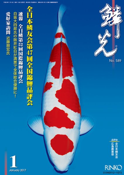 鱗光 2016年12月15日発売号 表紙