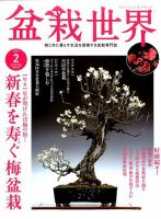 盆栽世界 2017年2月号 表紙
