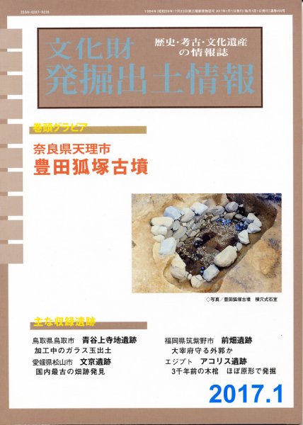 文化財発掘出土情報 1月号 (発売日2017年01月01日) 表紙