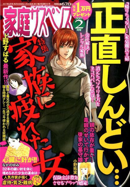 家庭サスペンス  2017年2月号 (発売日2017年01月06日) 表紙