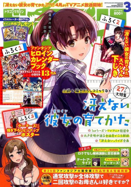 DRAGON MAGAZINE (ドラゴンマガジン) 2017年3月号 (発売日2017年01月20日) 表紙