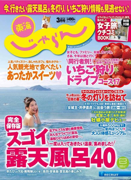 東海じゃらん 3月号 (発売日2017年02月01日) 表紙