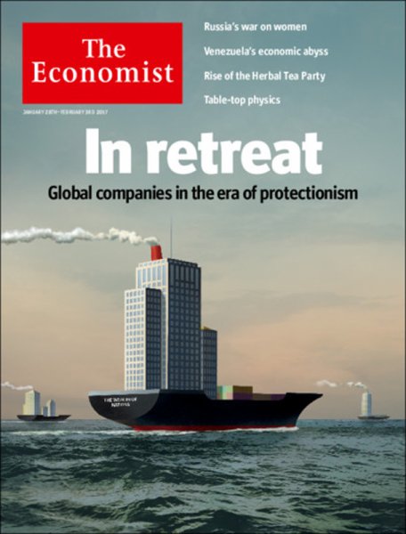 英国The Economist（エコノミスト） 2017年01月28日発売号 表紙