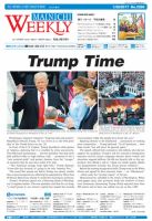 Mainichi Weekly（毎日ウィークリー） 1月28日号 (発売日2017年01月28日) 表紙