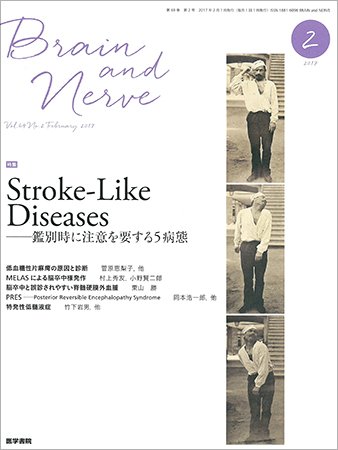 BRAIN and NERVE（ブレインアンドナーブ） Vol.69 No.2 (発売日2017年02月01日) 表紙