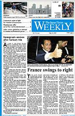 The Japan Times / The New York Times Weekend Edition 2007年05月12日発売号 表紙