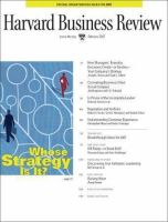 Harvard Business Review(米国版) Feb. 2007 表紙