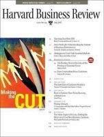 Harvard Business Review(米国版) May. 2007 表紙