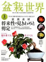 盆栽世界 2017年3月号 表紙