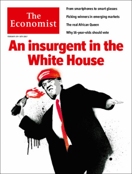 英国The Economist（エコノミスト） 2017年02月04日発売号 表紙
