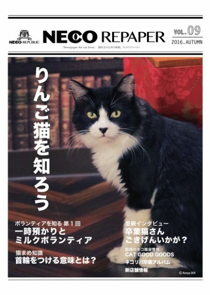 NECO REPAPER（ネコリペーパー） Vol.9 (発売日2016年09月30日) 表紙