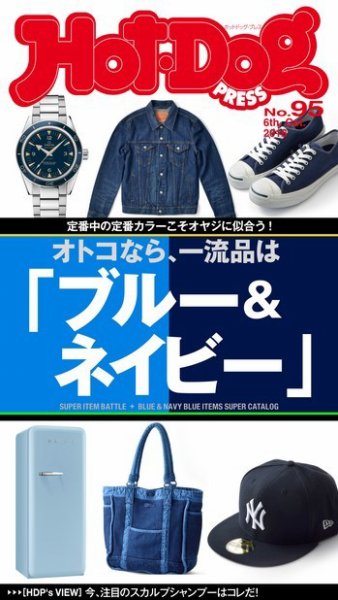 Hot-Dog PRESS（ホットドッグプレス） 95号 (発売日2016年10月14日) 表紙