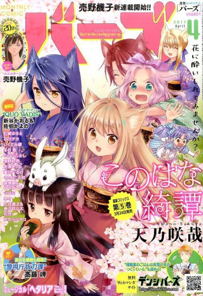 コミック BIRZ (バーズ)  2017年4月号 (発売日2017年02月28日) 表紙