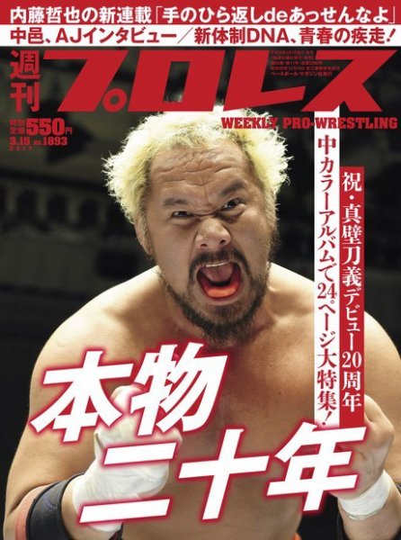 週刊プロレス 2017年3/15号 (発売日2017年03月01日) 表紙