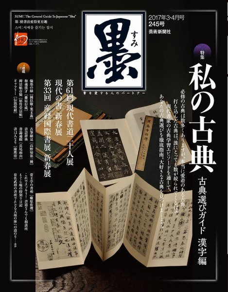 墨 245号 (発売日2017年03月01日) 表紙