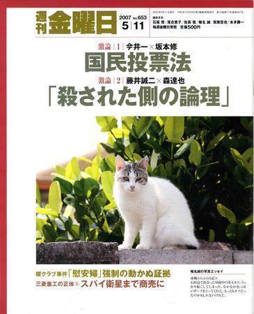 週刊金曜日 653号 (発売日2007年05月11日) 表紙