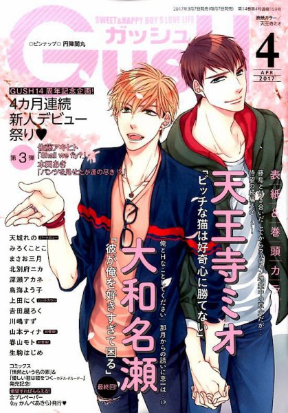 GUSH（ガッシュ） 2017年4月号 (発売日2017年03月07日) 表紙