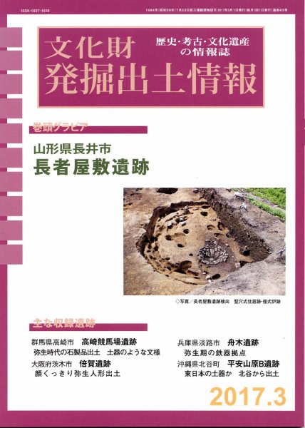 文化財発掘出土情報 3月号 (発売日2017年03月01日) 表紙