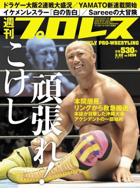 週刊プロレス 2017年3/22号 (発売日2017年03月08日) 表紙