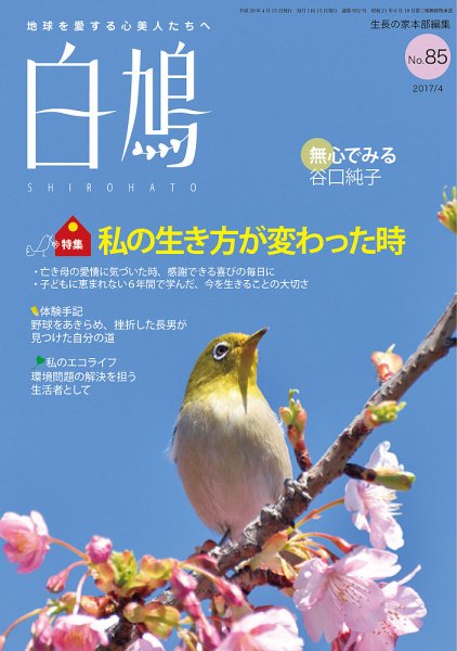 白鳩 No.85 (発売日2017年03月20日) 表紙