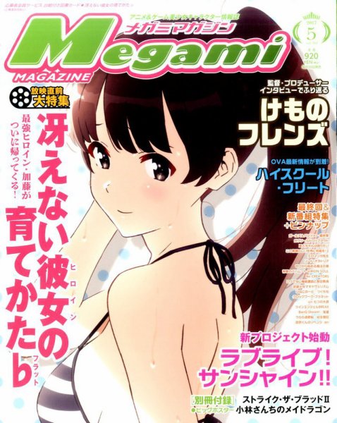 Megami Magazine(メガミマガジン） 2017年5月号 (発売日2017年03月30日) 表紙