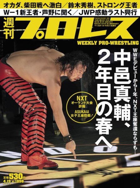 週刊プロレス 2017年4/19号 (発売日2017年04月05日) 表紙