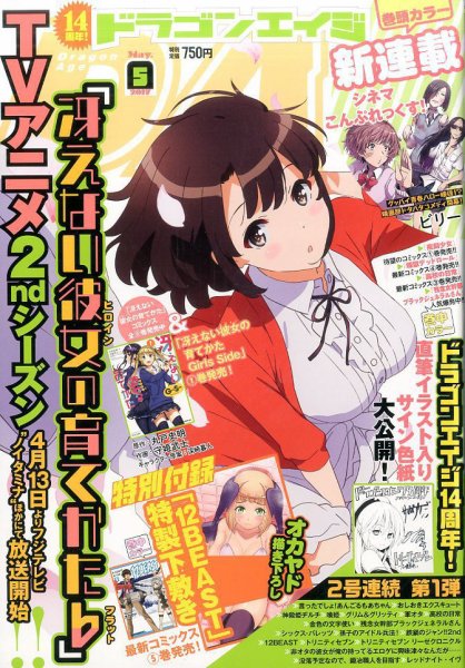月刊ドラゴンエイジ 2017年5月号 (発売日2017年04月08日) 表紙